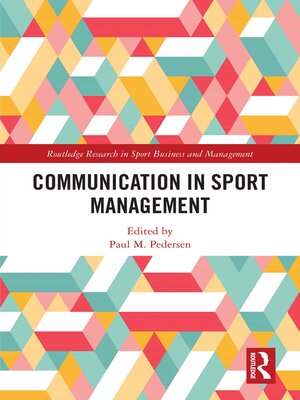 cover image of Communication in Sport Management
